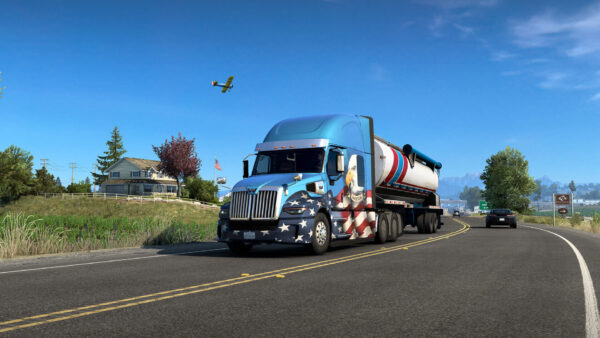 American Truck Simulator Gameplay