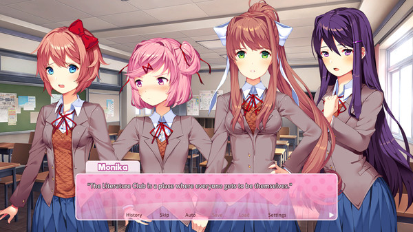 Doki Doki Literature Club Plus! Free Download