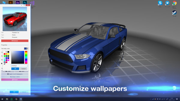 Wallpaper Engine designs