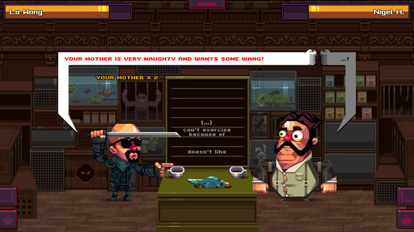Oh…Sir!! The Insult Simulator postal dude