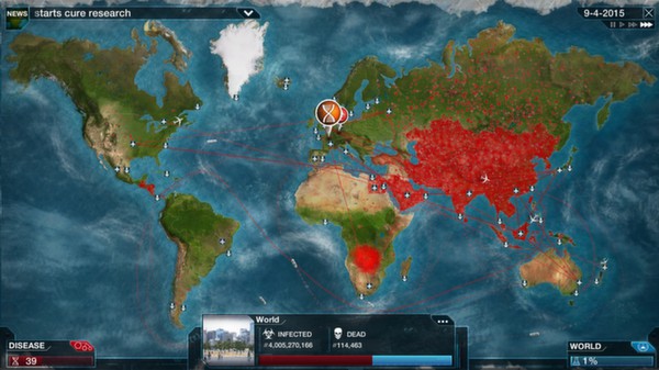 Plague Inc: Evolved Gameplay
