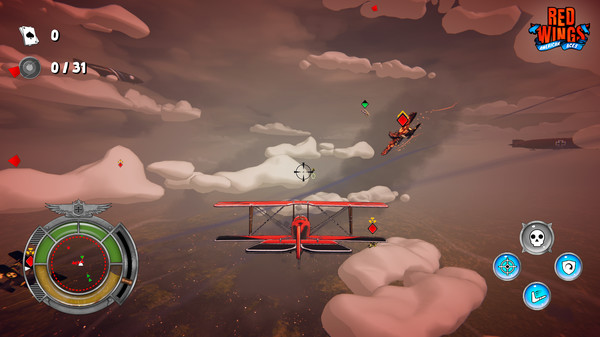 Red Wings: American Aces Gameplay
