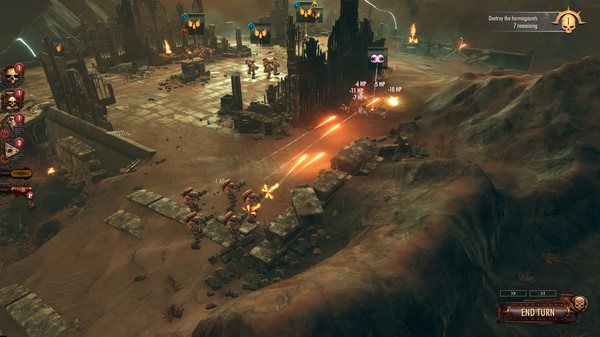Warhammer 40,000: Battlesector Gameplay