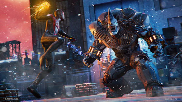 Web-swinging through New York City