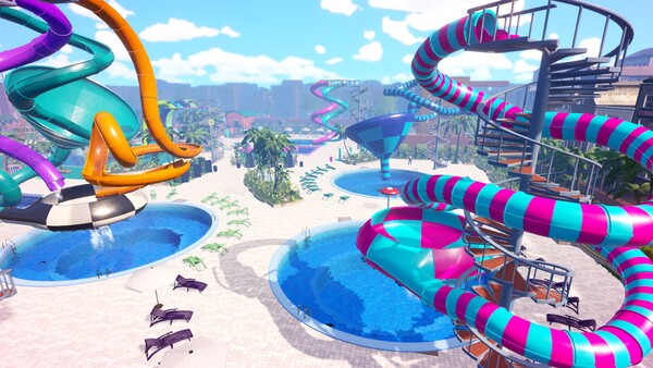 Waterpark Simulator Gameplay