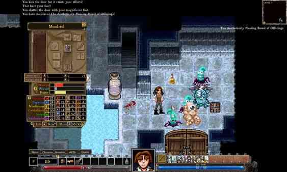Dungeons of Dredmor Gameplay