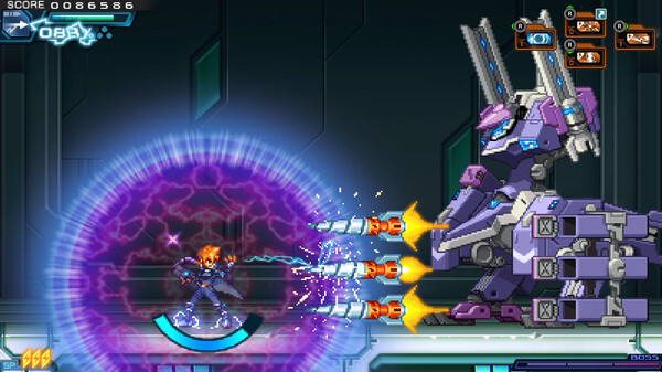 Azure Striker Gunvolt Trilogy Enhanced Gameplay