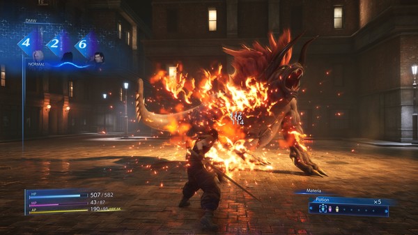 CRISIS CORE –FINAL FANTASY VII– REUNION Gameplay
